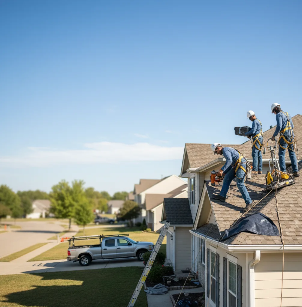 Roof Repair in Parkland